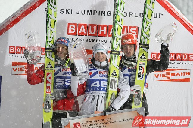 136 Podium konkursu